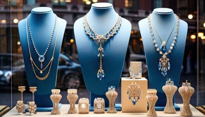 رنگ های پرطرفدار برای چیدمان ویترین جواهر